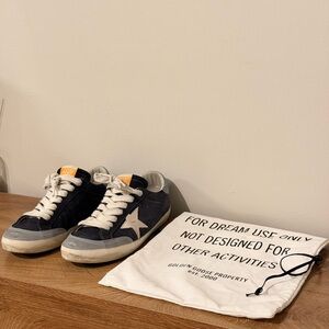 Golden Goose
Men's Super Star Lace Up Sneakers Size 44 EU/ 11 US